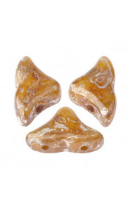 Les perles par Puca® Hélios beads Light rose opal new picasso 71010/65400